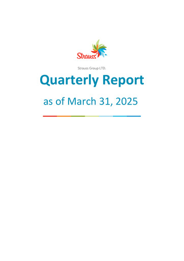 Thumbnail Strauss Group
 Quarterly Report 2025-q1