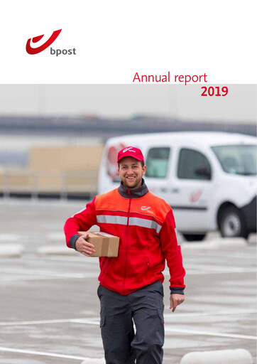 Thumbnail Bpost Annual Report 2019