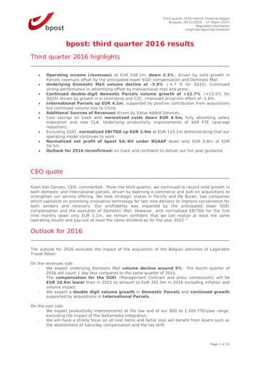 Thumbnail Bpost Quarterly Report 2016-q3