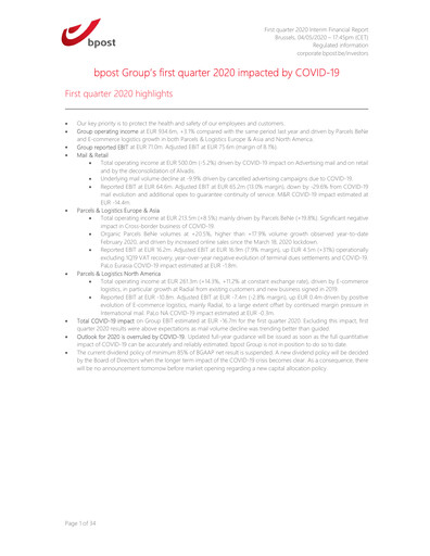Thumbnail Bpost Quarterly Report 2020-q1