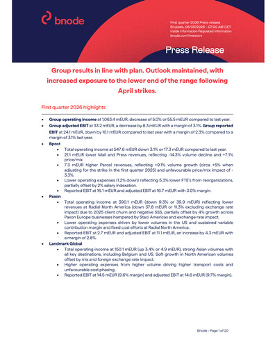 Thumbnail Bpost Quarterly Report 2026-q1
