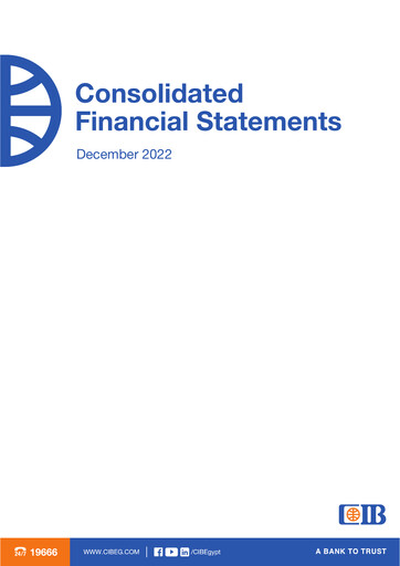 Vorschaubild Commercial International Bank Finanzmitteilung 2022