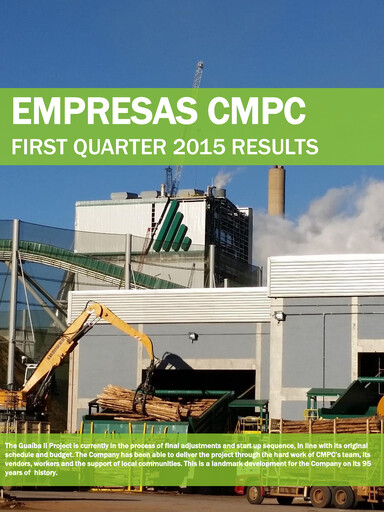 Miniature Empresas CMPC Rapport trimestriel 2015-q1