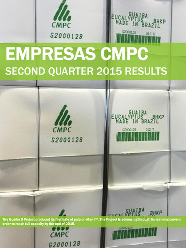 Miniature Empresas CMPC Rapport trimestriel 2015-q2