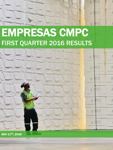 Miniature Empresas CMPC Rapport trimestriel 2016-q1