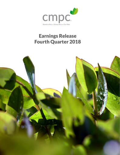 Miniature Empresas CMPC Rapport trimestriel 2018-q4