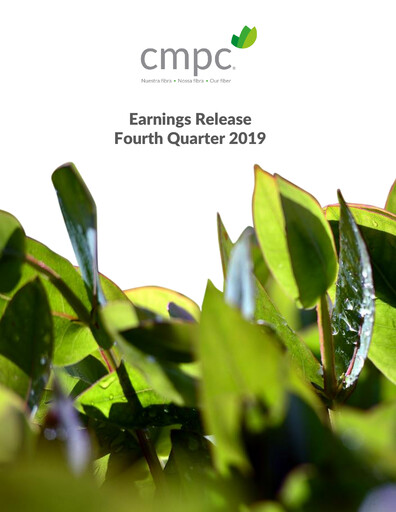 Miniature Empresas CMPC Rapport trimestriel 2019-q4