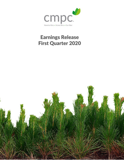 Miniature Empresas CMPC Rapport trimestriel 2020-q1