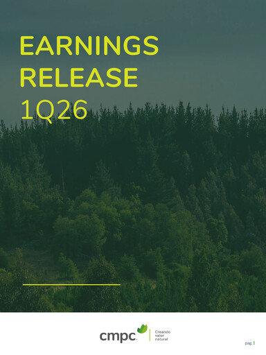 Thumbnail Empresas CMPC Quarterly Report 2026-q1