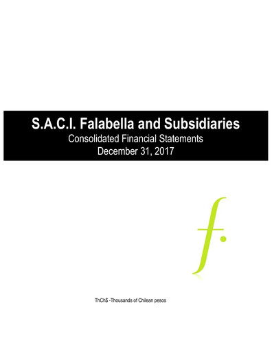 Thumbnail Falabella
 Financial Statement 2017