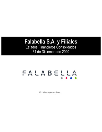 Thumbnail Falabella
 Financial Statement 2020
