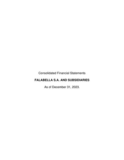 Thumbnail Falabella
 Financial Statement 2023