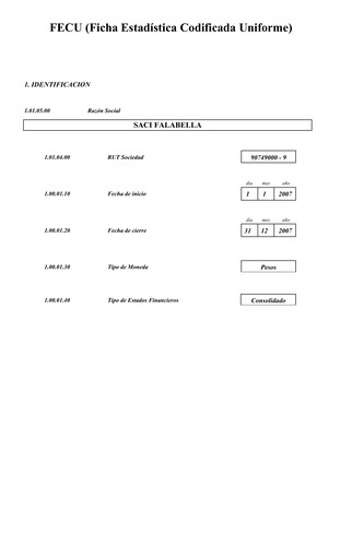 Thumbnail Falabella
 Financial Statement 2007