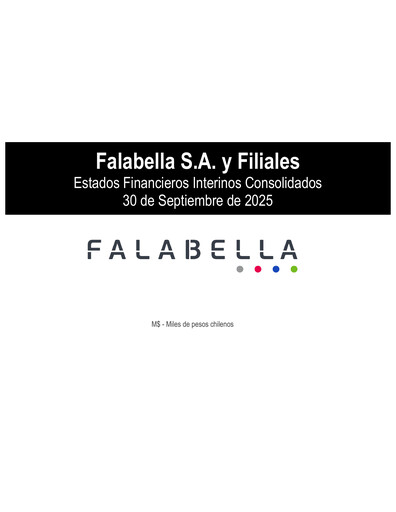 Thumbnail Falabella
 Financial Statement 2025