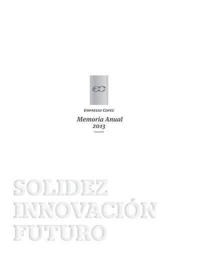 Thumbnail Empresas Copec Annual Report 2013
