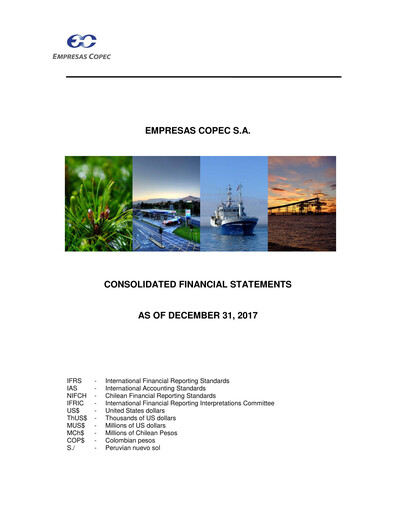 Thumbnail Empresas Copec Financial Statement 2017