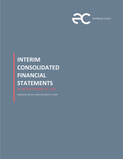 Thumbnail Empresas Copec Financial Statement 2019-q3