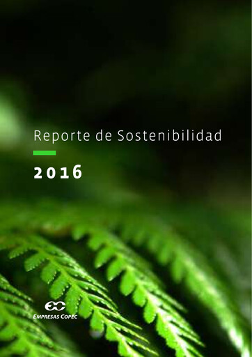 Thumbnail Empresas Copec Sustainability Report 2016