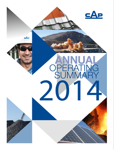 Thumbnail Compañía de Acero del Pacífico
 Annual Report 2014