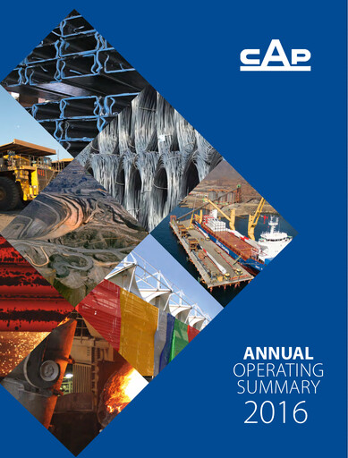 Thumbnail Compañía de Acero del Pacífico
 Annual Report 2016