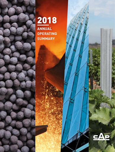 Thumbnail Compañía de Acero del Pacífico
 Annual Report 2018