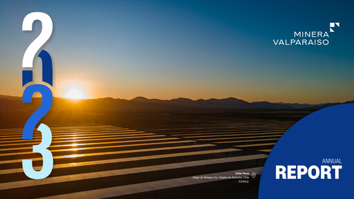 Thumbnail Minera Valparaíso Annual Report 2023