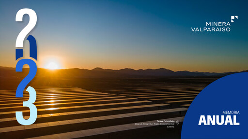 Thumbnail Minera Valparaíso Annual Report 2023