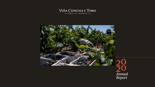 Thumbnail Viña Concha y Toro Annual Report 2020