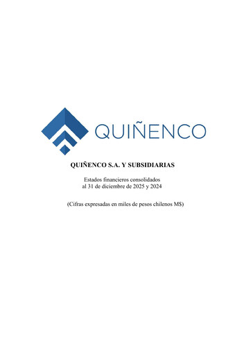 Thumbnail Quiñenco
 Financial Statement 2025