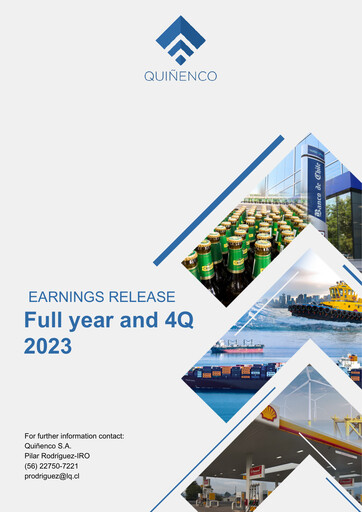 Thumbnail Quiñenco
 Quarterly Report 2023-q4