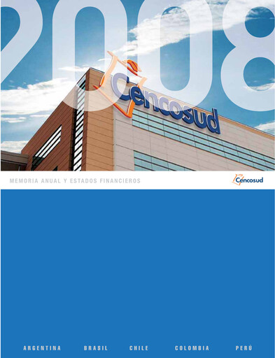 Thumbnail Cencosud
 Annual Report 2008