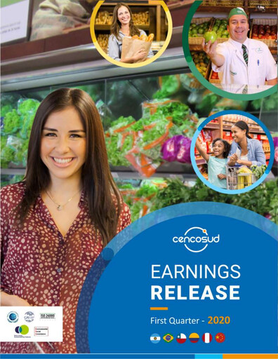 Miniature Cencosud
 Rapport trimestriel 2020-q1