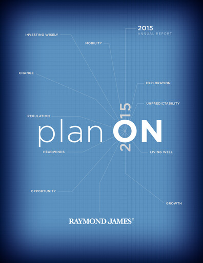Thumbnail Raymond James Financial Annual Report 2015
