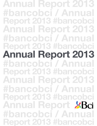 Thumbnail Banco de Crédito e Inversiones
 Annual Report 2013