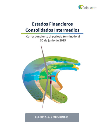 Miniature Colbún Bilan financier 2025-h1