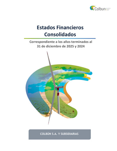 Miniature Colbún Bilan financier 2025