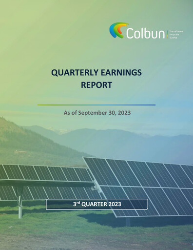 Thumbnail Colbún Quarterly Report 2023-q3