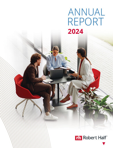 Thumbnail Robert Half Annual Report 2024