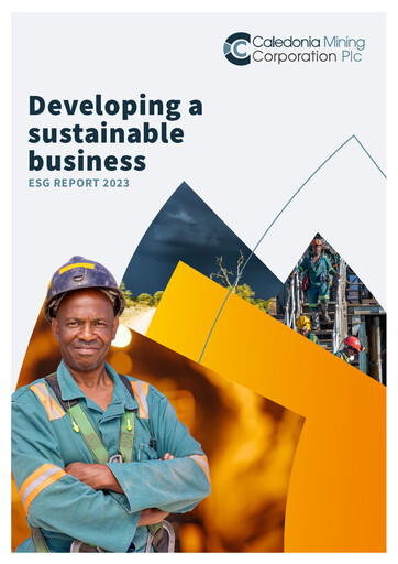 Thumbnail Caledonia Mining ESG Report 2023