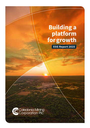Vorschaubild Caledonia Mining ESG-Bericht 2025