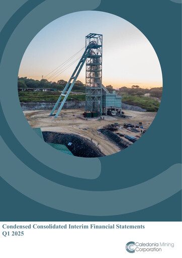 Thumbnail Caledonia Mining Quarterly Report 2025-q1