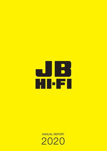 Thumbnail JB Hi-Fi
 Annual Report 2020
