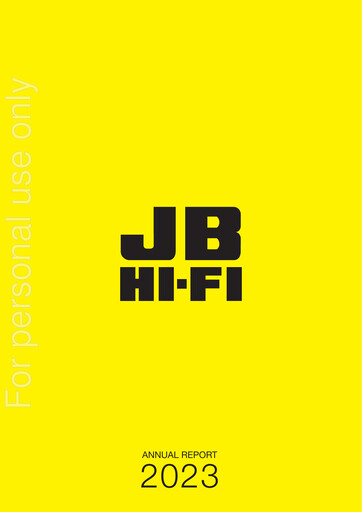 Thumbnail JB Hi-Fi
 Annual Report 2023