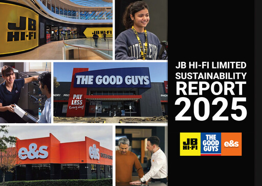 Thumbnail JB Hi-Fi
 Sustainability Report 2025