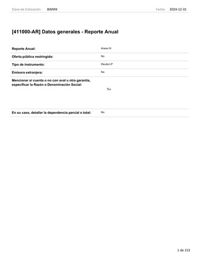 Miniature Betterware de Mexico Rapport annuel 2024