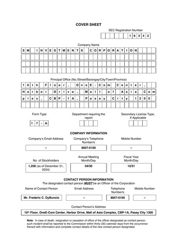 Thumbnail SM Investments Corporation Annual Report 2024