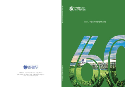 Miniature SM Investments Corporation Rapport de durabilité 2018