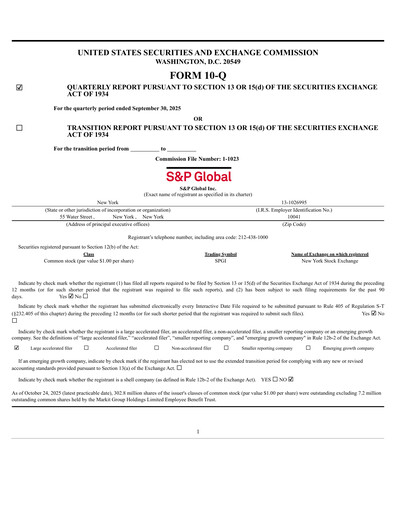 Thumbnail S&P Global Quarterly Report 2025-q3