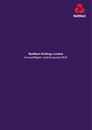 Thumbnail NatWest Group Annual Report 2019