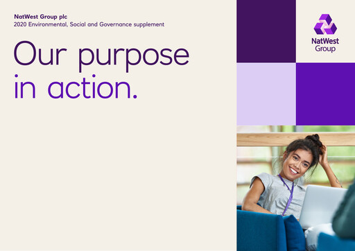 Thumbnail NatWest Group ESG Report 2020